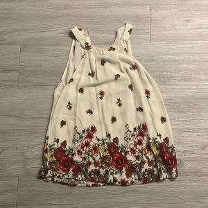 White tip with flowers - sm